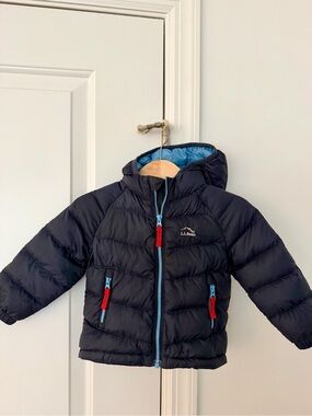 L.L.Bean Infants’ Ultralight 650 Down Jacket | 6–12 Months | Carbon Navy